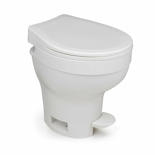 Light House Beauty 31835 AM VI Hi RV Toilet with Foot Flush, White LI3035275